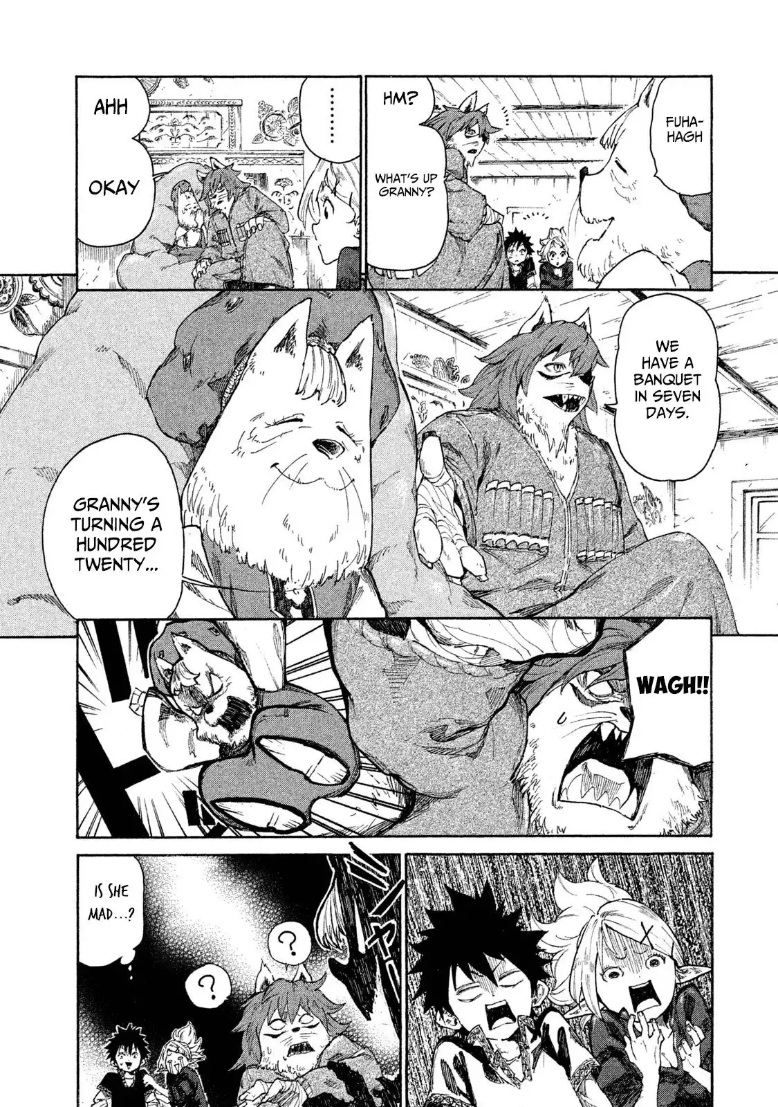 Mazumeshi Elf to Yuboku gurashi Chapter 7 14